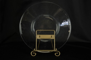 8-inch Clear Glass Plate